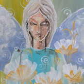 Marina Czajkowska - Anioł w kwiatach