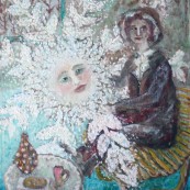 Elżbieta Goszczycka - Chłopiec ze śnieżynką - portret w dawnym stylu