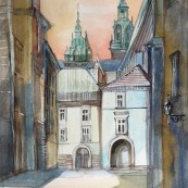 Renata Kulig Radziszewska - Kraków,Ulica z widokiem
