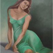 Renata Kulig Radziszewska - Dziewczyna w zielonej sukience
