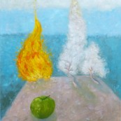 Elżbieta Goszczycka - Martwa natura z płomieniem