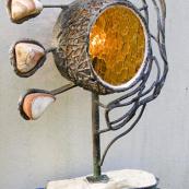 Maciej Kryj - Lampa z kamieniami