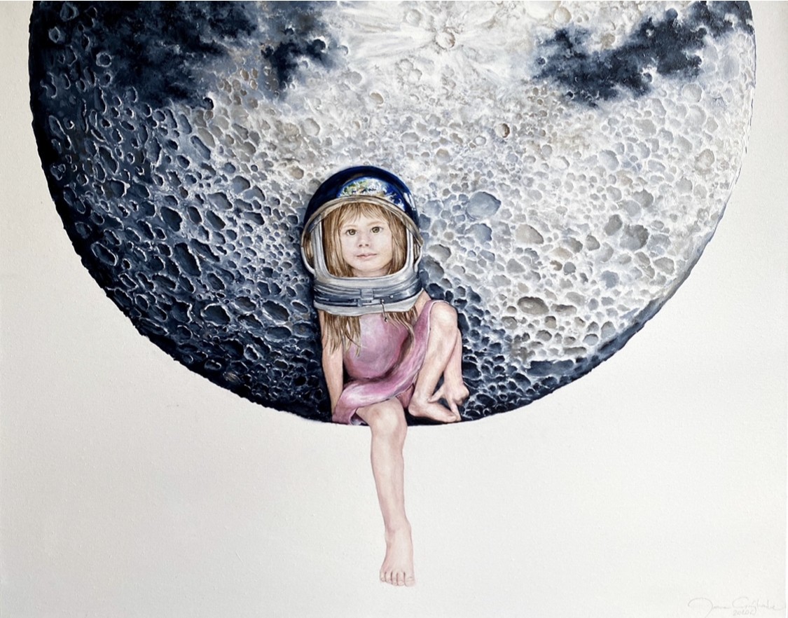 Dziewczynka na Księżycu