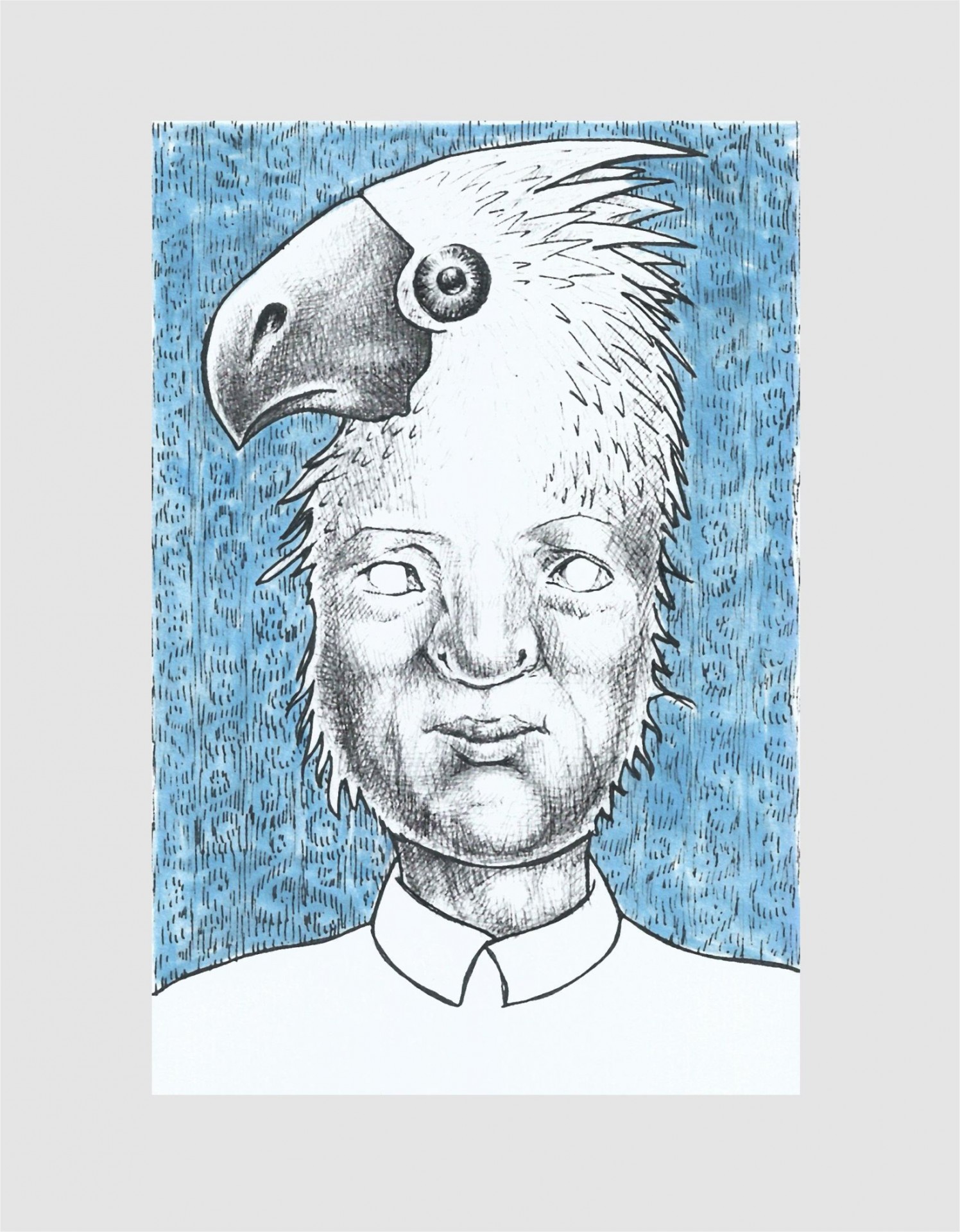 Człowiek-papuga